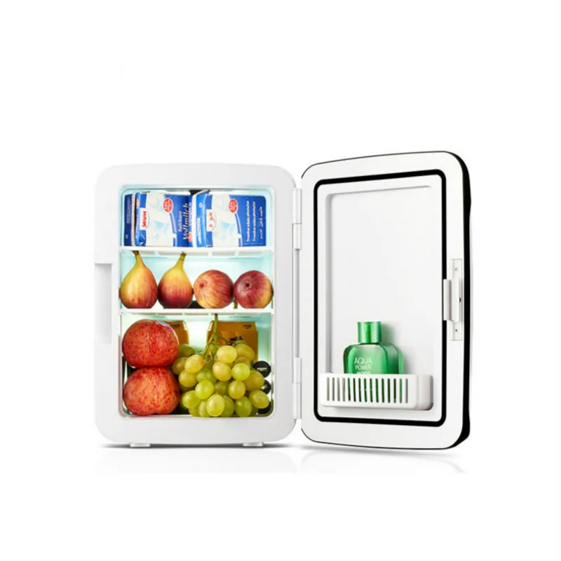 Мини холодильник 10л для использования в автомобиле/Хо компактный с одной дверью