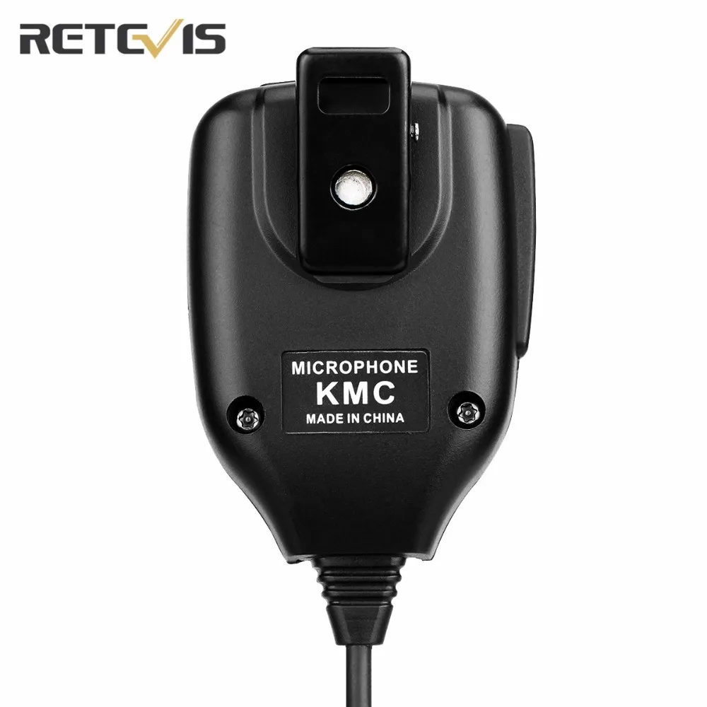 5 шт. спикер Retevis Walkie Talkie Mic 2 Pin PTT ручной пульт дистанционного управления для Baofeng 888