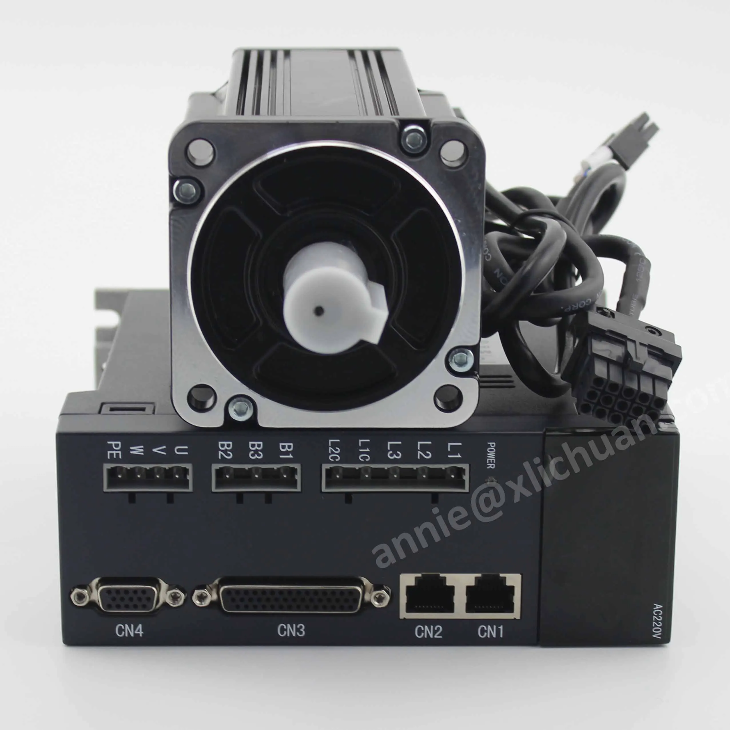 Lichuan 17bit абсолютный кодировщик 1 КВТ Серводвигатель 80ST-M04025 4 нм 2500 об/мин с поддержкой серводителя, открывается прототип RS485