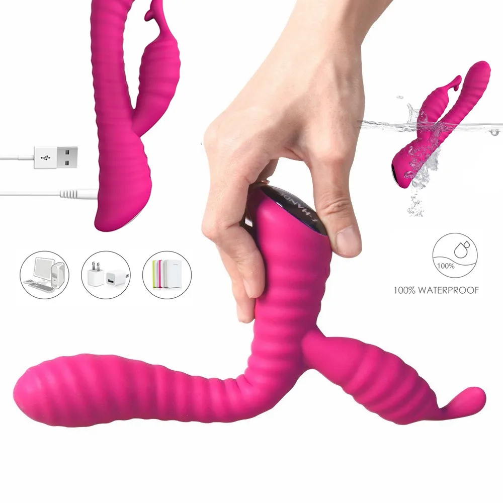 7 Speed of Vibrations Powerful Rabbit Vibrators for Women G Spot Massage Vagina and Clitoris Adult Sex Toys | Красота и здоровье