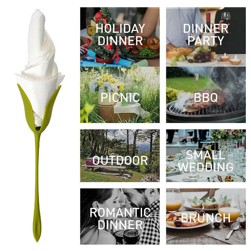 Цветы кольца для салфеток| |