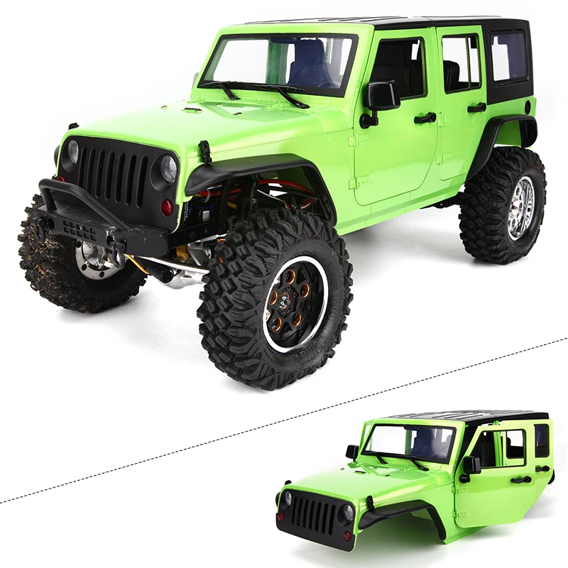 Несобранный корпус автомобиля с колесной базой 12 3 дюйма 313 мм для 1/10 Rc Crawler Jeep Cherokee