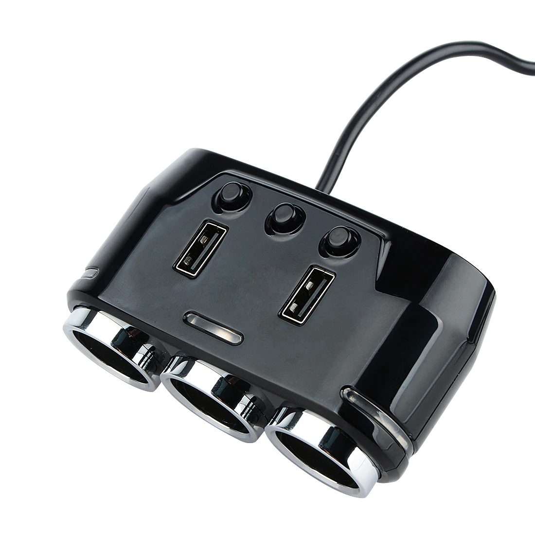 12 V-24 V розетка для автомобильного прикуривателя сплиттер штепсельная вилка LED USB