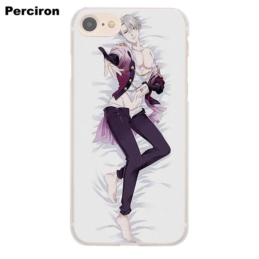 Чехол-накладка с японским аниме Yuri On Ice для Apple iPhone X 4 4S 5 5C SE 6 6S 7 8 Plus LG G3 G4 G5 G6 K4 K7 K8 K10
