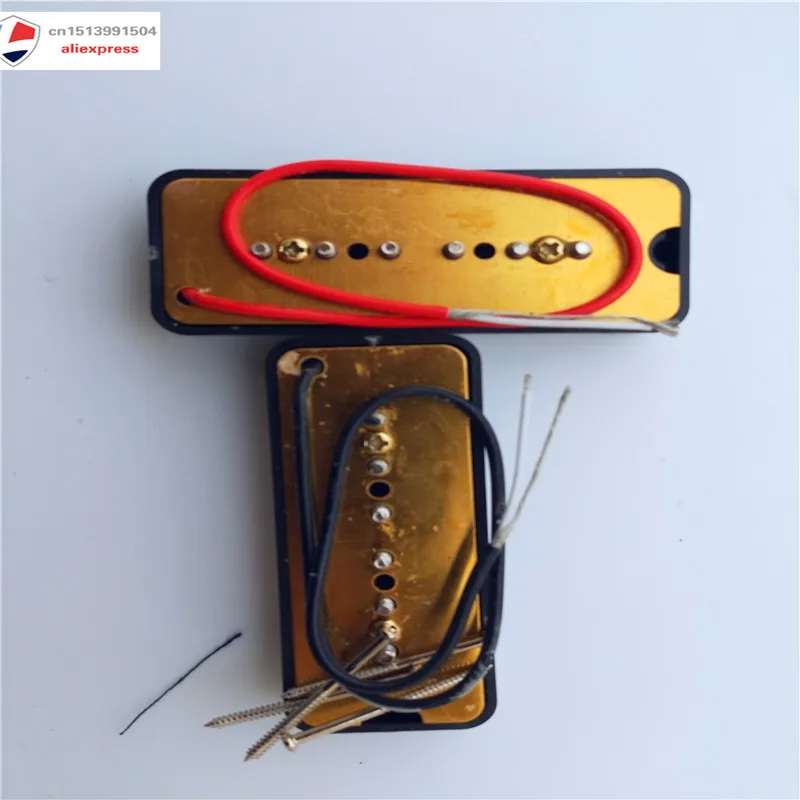 Черный мыльный брусок для электрогитары LP P90 Alnico 5 Вт/металлическая плетеная