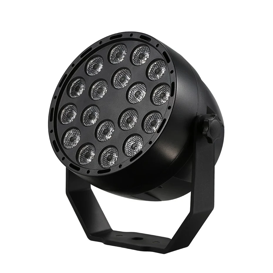 Инопланетянин пульт 18 светодиодный s DMX RGB мини светодиодный сценический Par Светильник ing Effect DJ Disco вечерние бар для праздника Рождество Свадьба День рождения Клуб Светильник