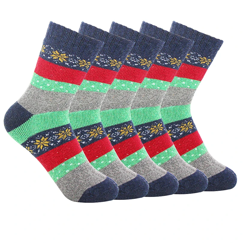 Носки женские теплые мягкие с рисунком снежинок на весну/зиму|picture socks|warm socksthick warm