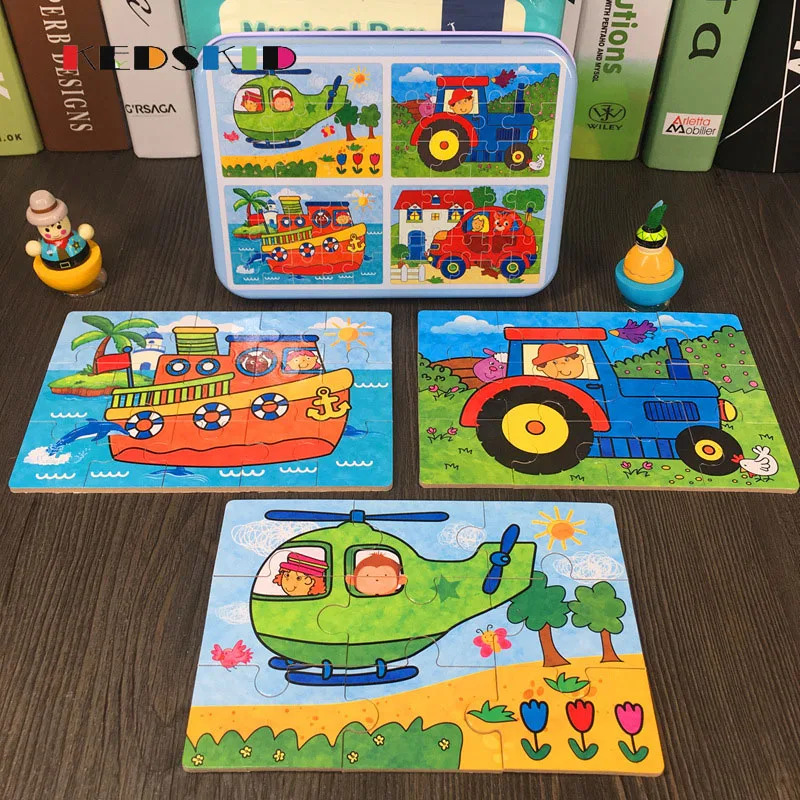 Детские обучающие игрушки 4 шт./жестяная коробка|children toys|children educational toyschildren education |