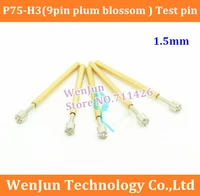 new p75 h3 test needle 9 point crown tip 1 5mm thimble spring testing probes pin