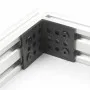 SWMAKER cnc машина &quotсделай сам&quot части 40х40л шарнирная пластина/кронштейн