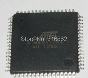 Бесплатная доставка 5 шт./лот ATMEGA128A-AU ATMEGA128A ATMEGA128 AT128A-AU TQFP-64 от бренда MCU 8BIT 128KB FLASH