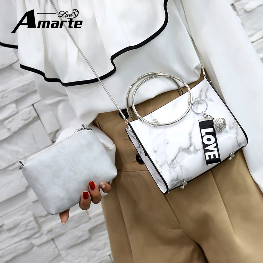 Amarte 2018 Новые фирменные сумки для покупок Большие Прозрачные Пляжные летние