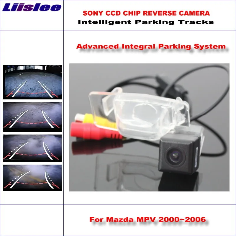 Liislee интеллектуальные парковочные треки Автомобильная задняя камера для Mazda MPV 2000
