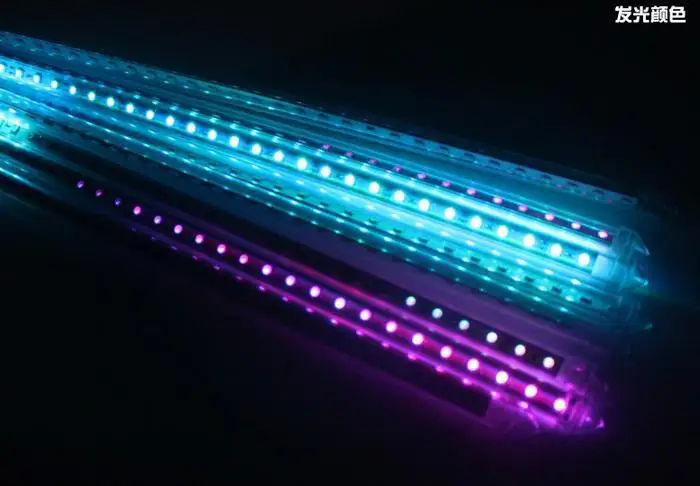 Бесплатная доставка SMD 3528 DC12 RGB Светодиодная лампа метеоритный светильник для