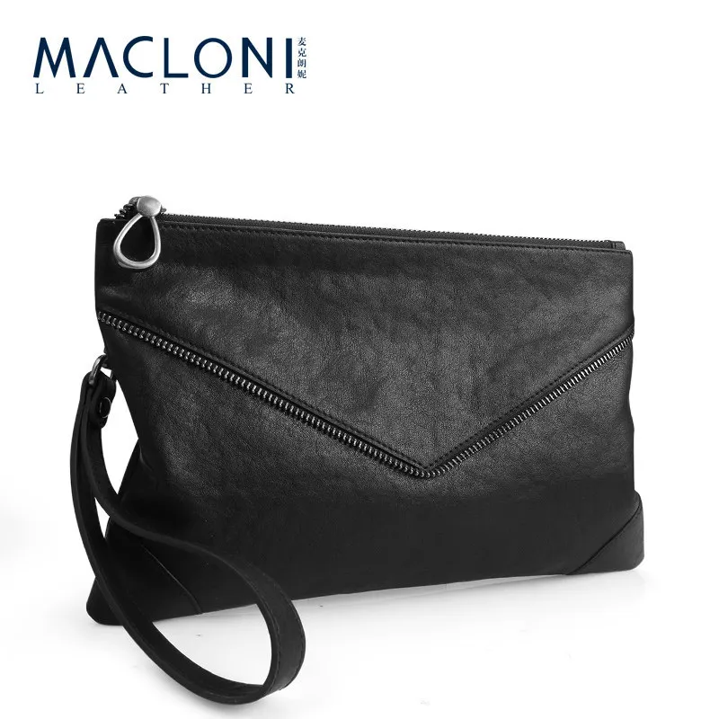 Top Quality Genuine Leaether Men's Clutch Purses and Cowhide Leather Man Wallet Bank Credit Card Holder Case Coin Phone | Багаж и