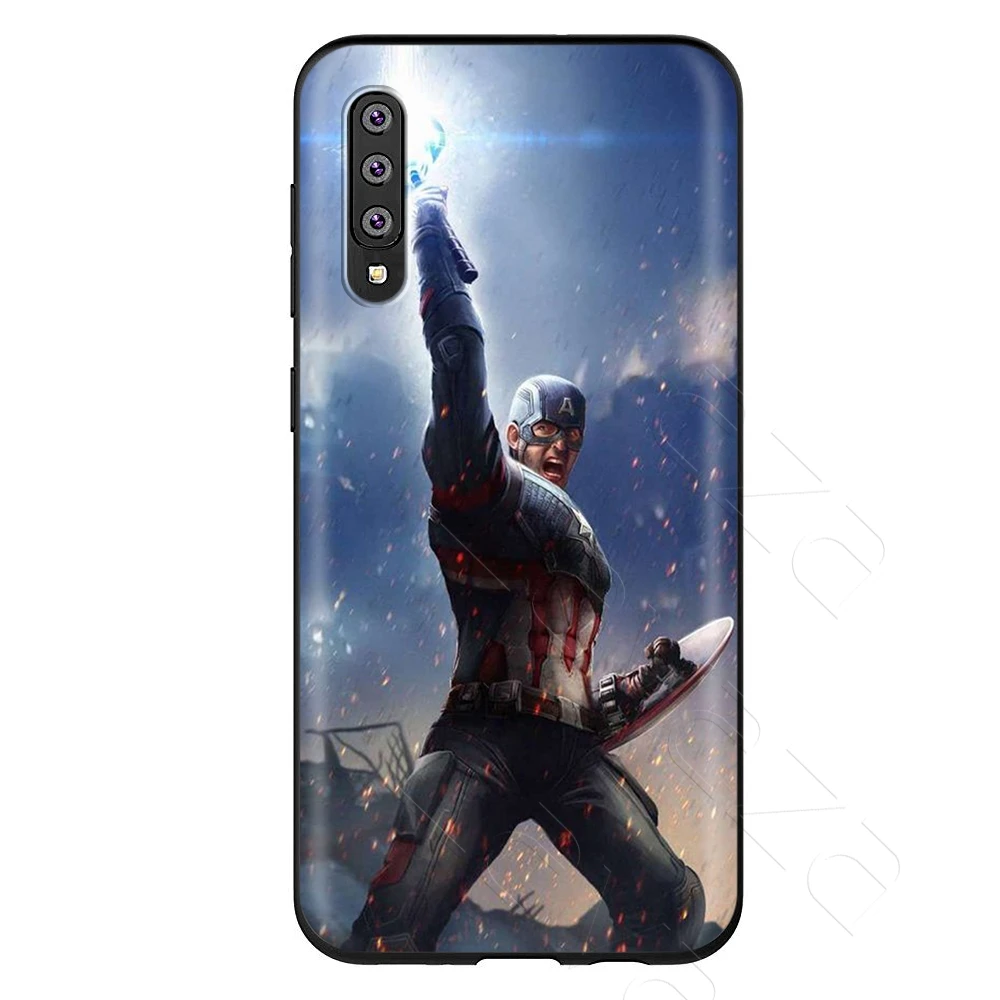 5 Lavaza Marvel Человек-паук Капитан Америка чехол для samsung Galaxy S6 S7 край J6 S8 S9 S10 плюс A3 A5 A6 A7 A8 A9 Note 8, 9 - Цвет: 5