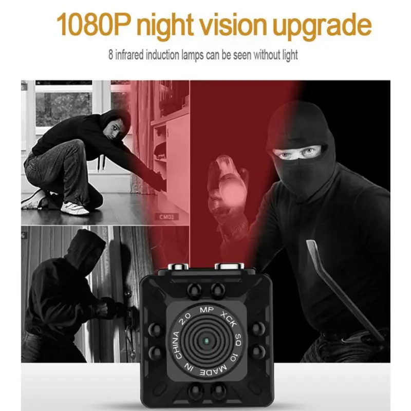 SQ10 Full HD 1080P Мини камера датчик ночного видения Видеокамера движения DVR микро камера Спорт DV видео Cam