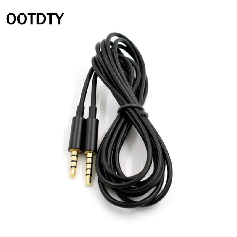 2 м черная игровая гарнитура сплиттер прочный удлинитель аудио кабель для Astro A10 A40