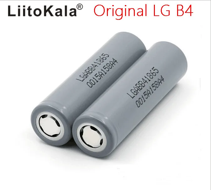 LiitoKala Lii-B4 18650 2600mah 3,6 V Battrey для B4, Мобильная мощность, фонарик, аудио, высокая мощность разряда, аккумулятор