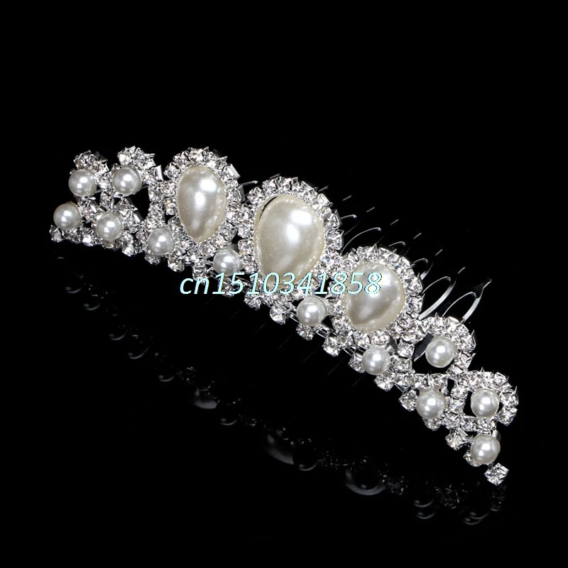 Свадебные украшения Стразы свадебная корона заколка для волос из искусственного
