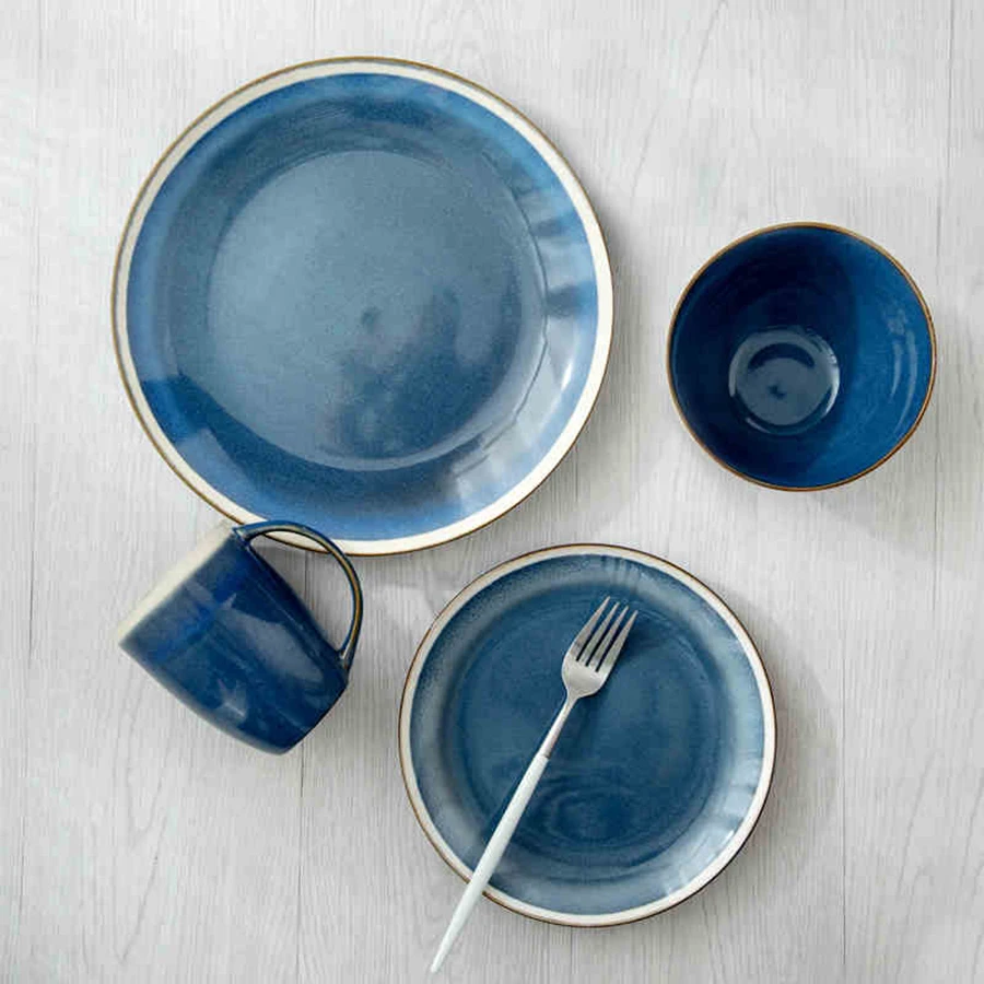 Простая Европейская керамическая кофейная чашка подарочный набор чай красивый