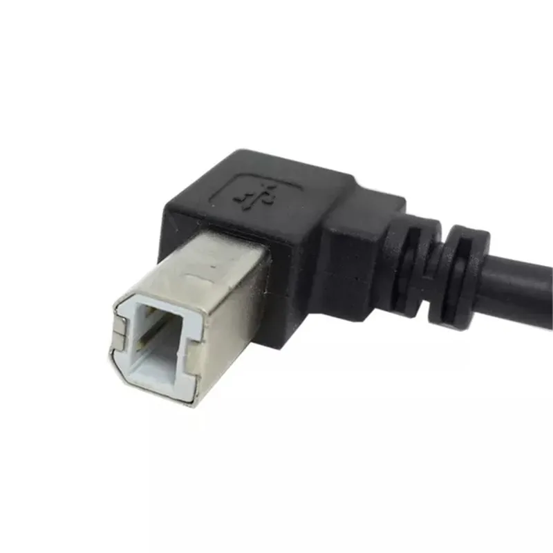 Кабель сканера для принтера 1,5 м 5 футов типа A для мужчин и типа B под углом USB 2,0