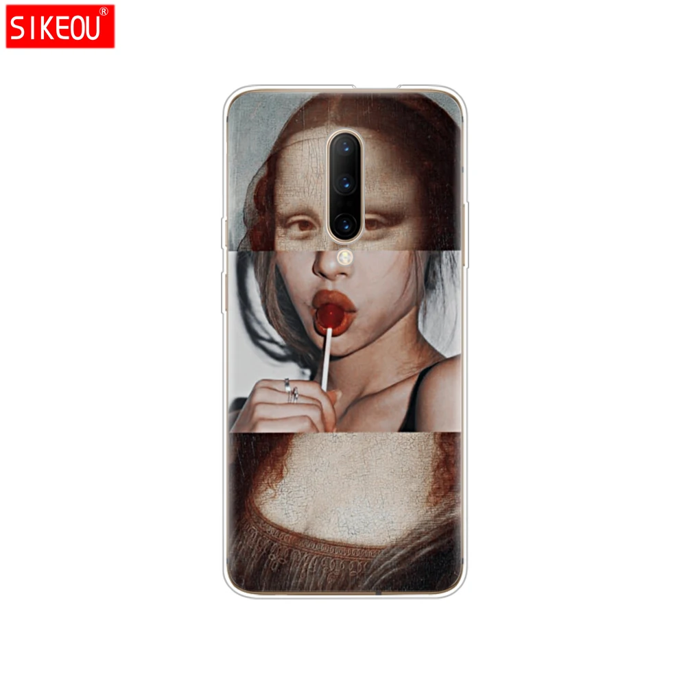 12100 Силиконовый чехол для oneplus 7 Чехол для one plus 7 pro чехол etui чехол для oneplus 7 pro чехол coque сумка бампер 1+ 7 цветок - Color: 12100