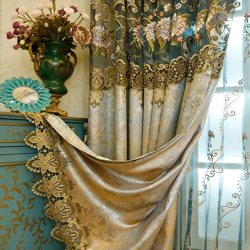 [Slow Soul] Высококачественная Водорастворимая штора в европейском стиле