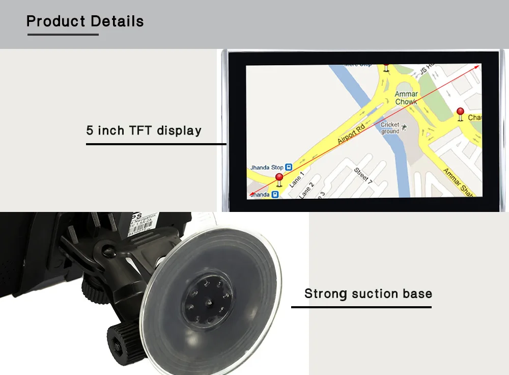 A2 5 дюймов Автомобильный gps навигатор Navagator TFT lcd сенсорный экран Windows CE 6,0 Автомобильный аудио плеер FM радио Автомобильный gps навигатор