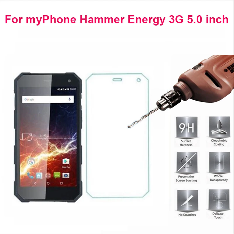 Защитное закаленное стекло для myphone Высокопрочное 5 0 дюйма 9H|protector screen|tempered glass