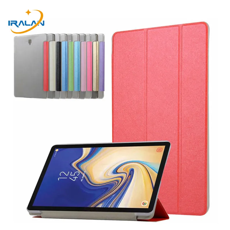 Новый складной чехол книжка с подставкой для Samsung Galaxy Tab S4 10 5 T830 T835 T837 Прозрачный
