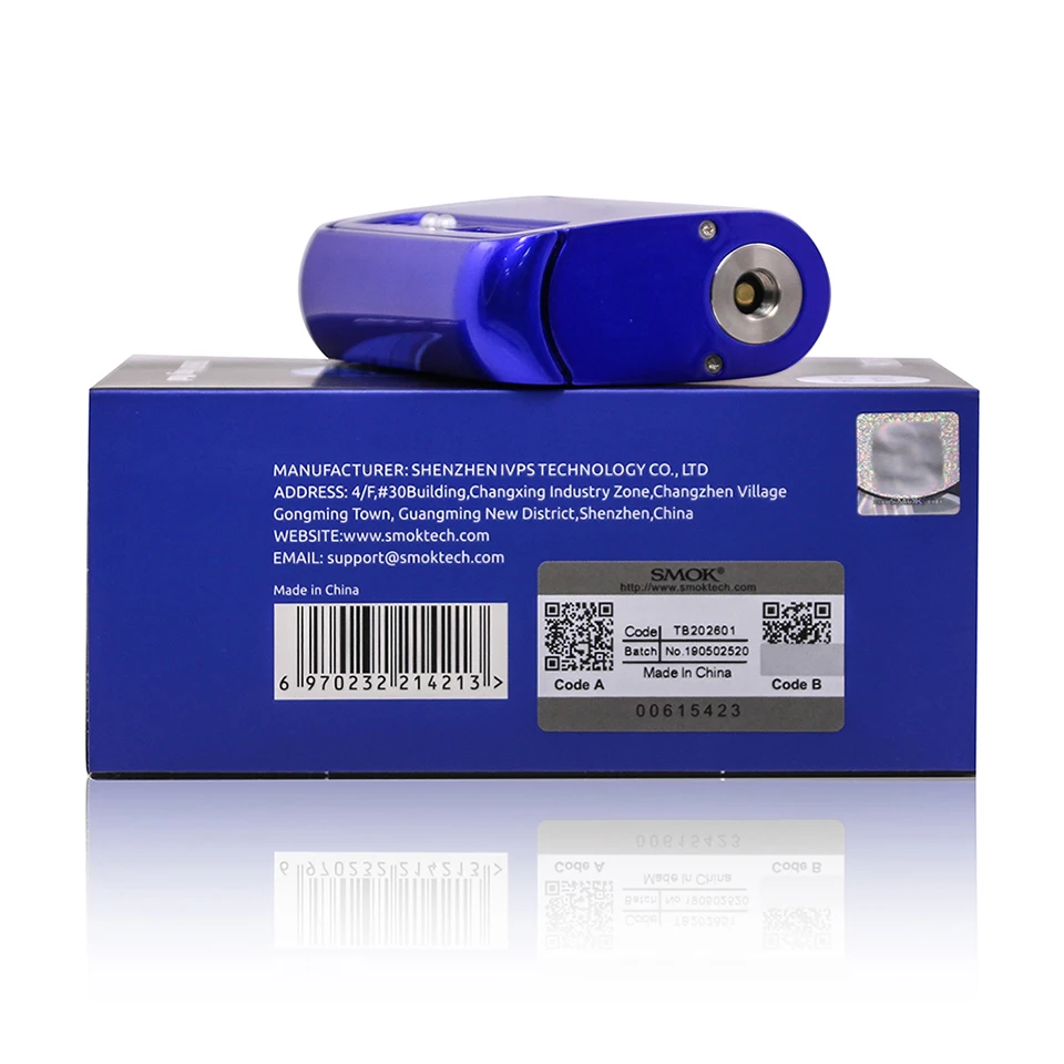 Оригинальный SMOK OSUB King 220 Вт TC VW коробка мод подарок TFV4 Мини Танк 2 шт. 18650 батарея