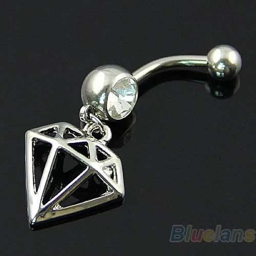 5 шт. 2016 Горячая продажа Мода 14 г основы анодированного титана пупка кольцо