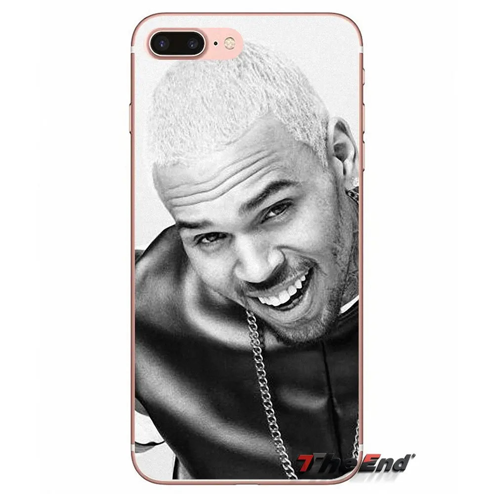 Chris Brown бретелей отлично подходит для Xiaomi Redmi 4A 4X3 S Note 3 4 5 Pro 5A mi 6 A1 Max 5X 6X мягкий