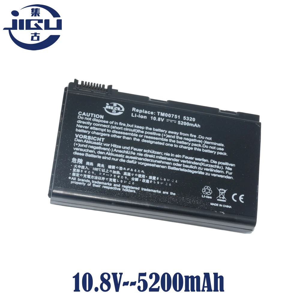 JIGU 6cell Battery TM00741 TM00751 GRAPE32 TM00742 для Acer TravelMate 5310 5320 5720 7520G 5530 5710 5720|battery tm00741|6 cell battery6 |