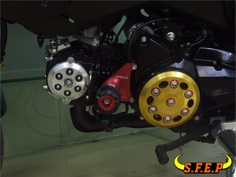 Защитные столкновения двигателя мотоцикла CNC для Honda Grom MSX125 MSX125SF|crash protector|engine
