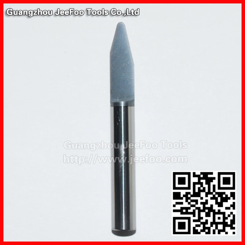 

6*30*R1.0*45L Flat Bottom Wood Engraving Router Bits, Sharp Solid Carbide Tool on 3D Woodworking Relief Machining