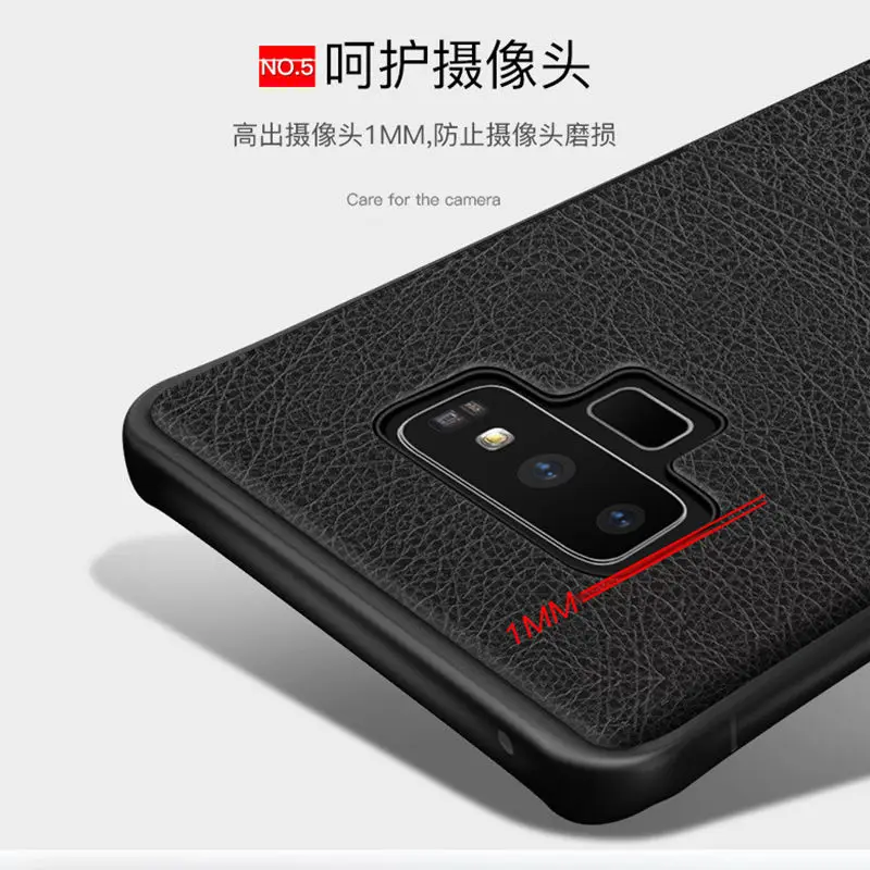 Чехол VRSDES для Samsung Galaxy S9 S8 Plus Note 9 8 чехол S9plus модный жесткий из искусственной кожи +