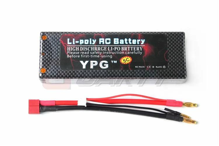 GARTT Радиолинк RC4GS 2 4G 4CH Автомобильный контроллер передатчик + YPG 7 4 V 5200mAH 75C 2S Lipo