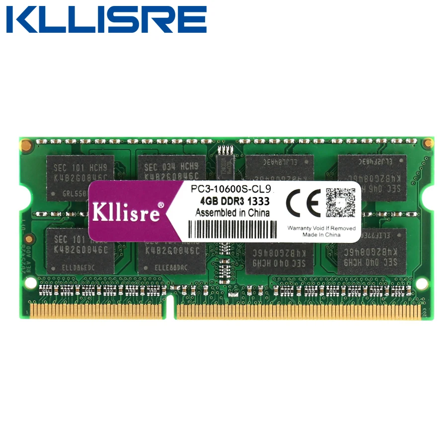 Kllisre DDR3L DDR3 ноутбук с оперативной памятью 4 ГБ 8 1333 1600 1 35 V 5 Тетрадь карта памяти 4GB 8GB|4gb 1333|ddr3 laptop 4gbddr3 |