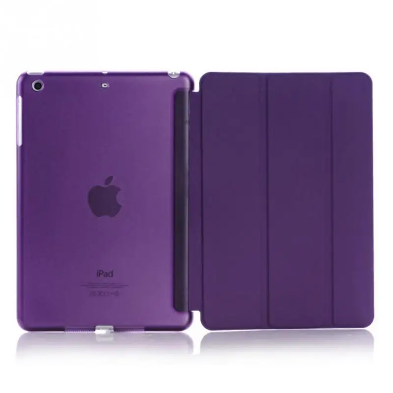 Чехол книжка с откидной крышкой для Apple iPad mini 4 и сна ультратонкий кожаный чехол