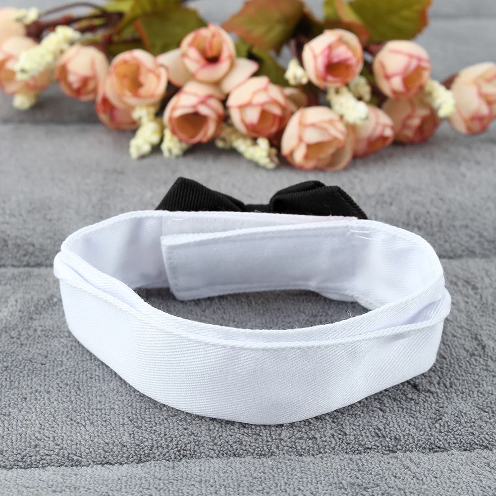 Регулируемый галстук бабочка для домашних животных щенков котят собак кошек