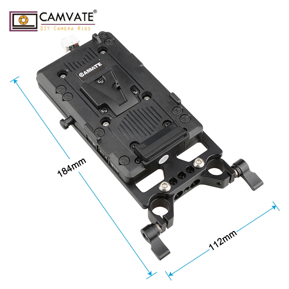 CAMVATE V-lock Plate адаптер для URSA Mini C1797 камеры фотографии аксессуары