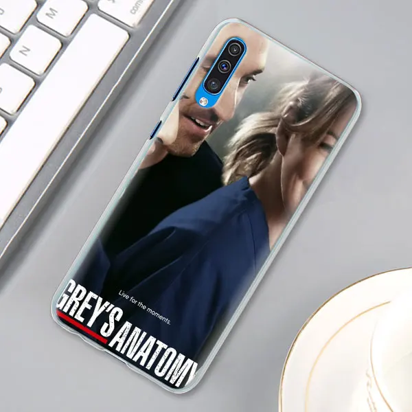 03 Серый Анатомия чехол для samsung Galaxy A30 A40 A50 A70 A6 A8 плюс A7 A9 M30 Футляр для телефона - Цвет: 03