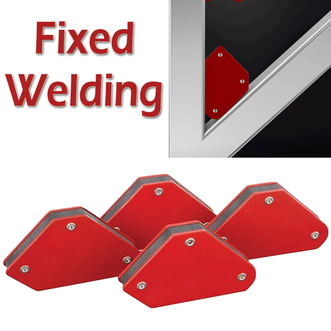 Магнитный сварочный держатель в форме стрелы 4 шт. 9 фунтов несколько углов