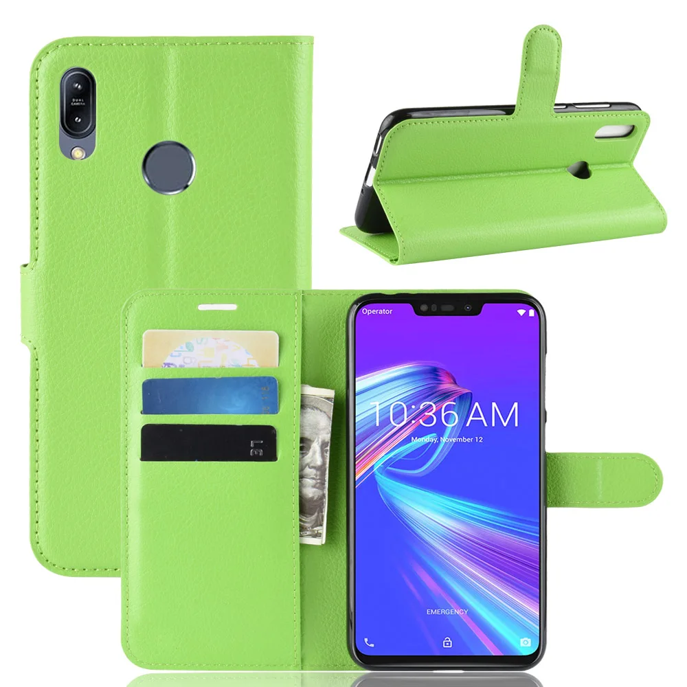 Для Asus ZenFone Max M2 Чехол-книжка 6,2" Ретро Магнитный чехол-книжка кожаный чехол для Asus ZenFone Max M2 ZB632KL ZB633KL чехол