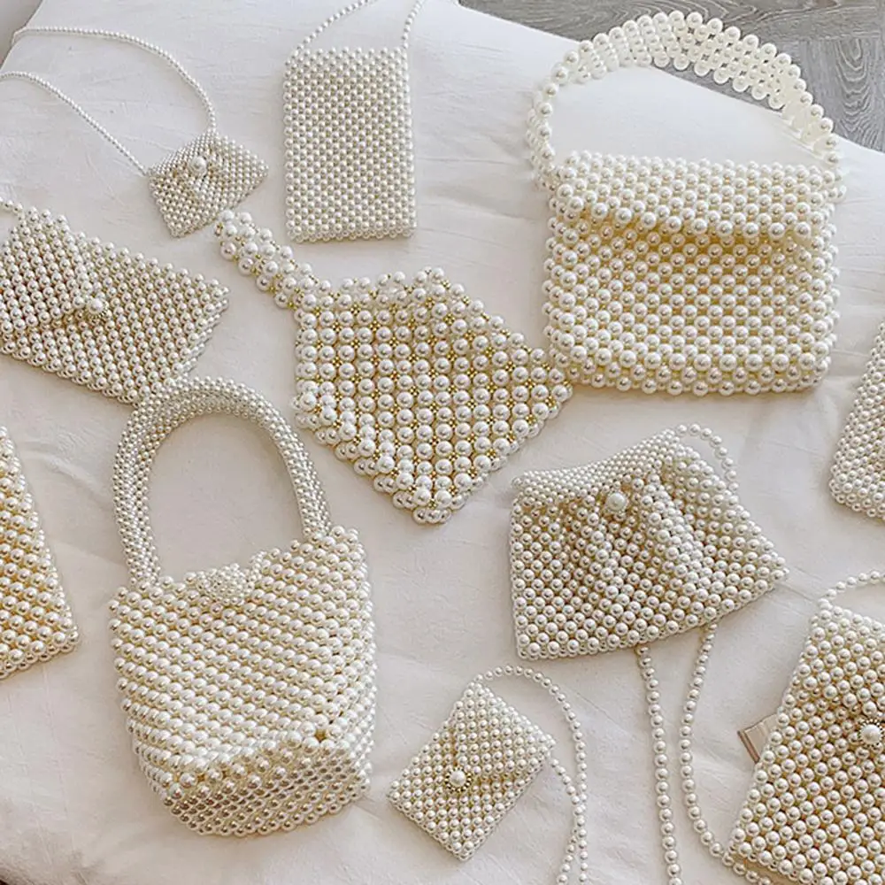 Бренд ручной жемчужные сумочки Lady beaded сумка Для женщин вечерние Винтаж сумки Ins