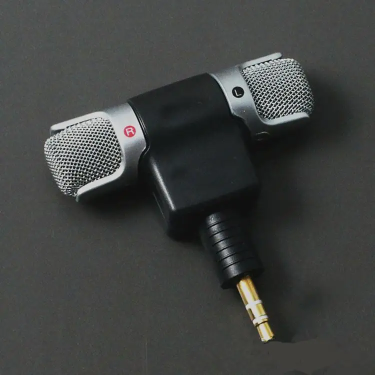 Yiwa Portable 3.5mm Mini Stereo Microphone for MP3/MP4/Mobile Phone/Tablet