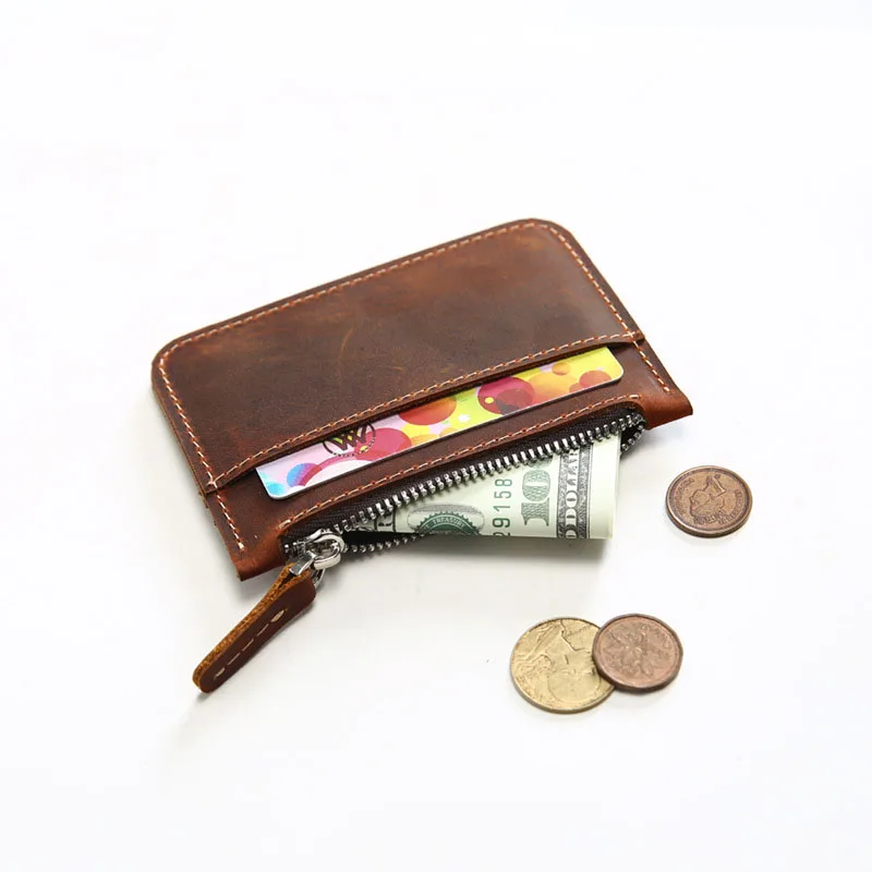 

SIKU men's leather coin purses holders fashion wallet female famous brand wallet case