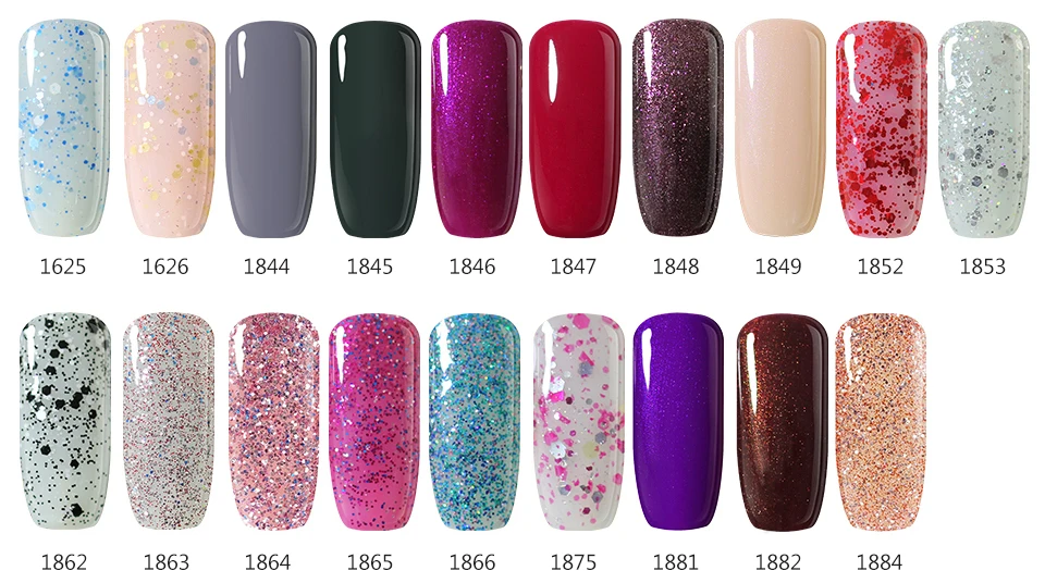 Clou Beaute Гель-лак для ногтей 10 мл художественный Гель-лак для ногтей набор УФ светодиодный Полупостоянный лак белый замачивающийся дизайн Гель-лак